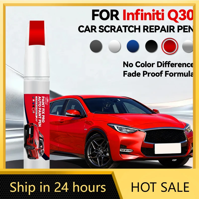 Bolígrafo de Reparación de Pintura para Infiniti Q30 2016-2019, Eliminador de Arañazos, Negro, Blanco, Gris QAA, Rojo KAD, Marrón NBA, CAN Si