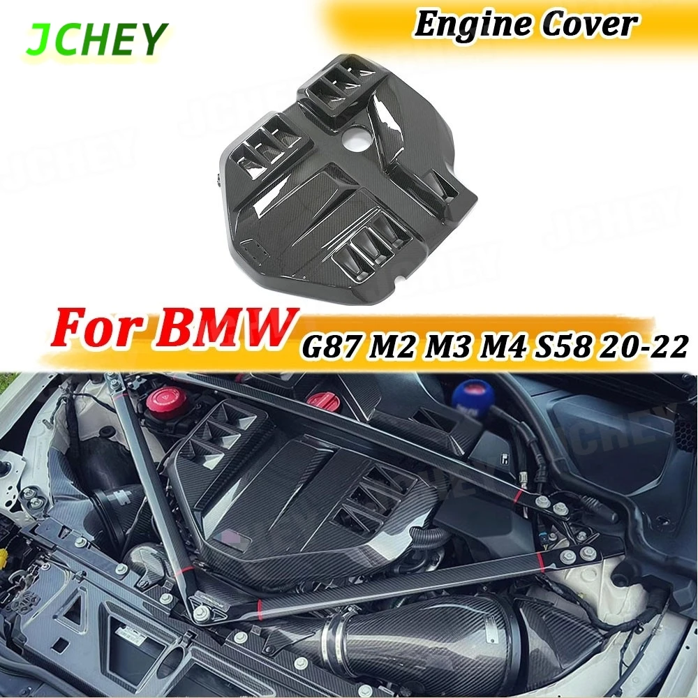 

Dry Carbon Fiber Car Engine Protector Hood for BMW G87 M2 G80 M3 G82 G83 M4 2020-2024 Engine Bonnet Cover Trim Body Kits