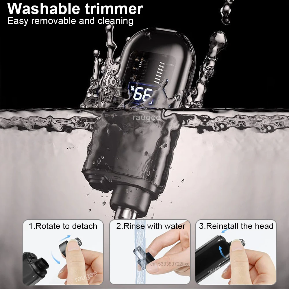 Nose Hair Trimmer Mini Clipper For Men Electric Eyebrow Nose Ears Hair Trimmer USB Rechargeable Travel Portable Nose Hair Cutter image 5