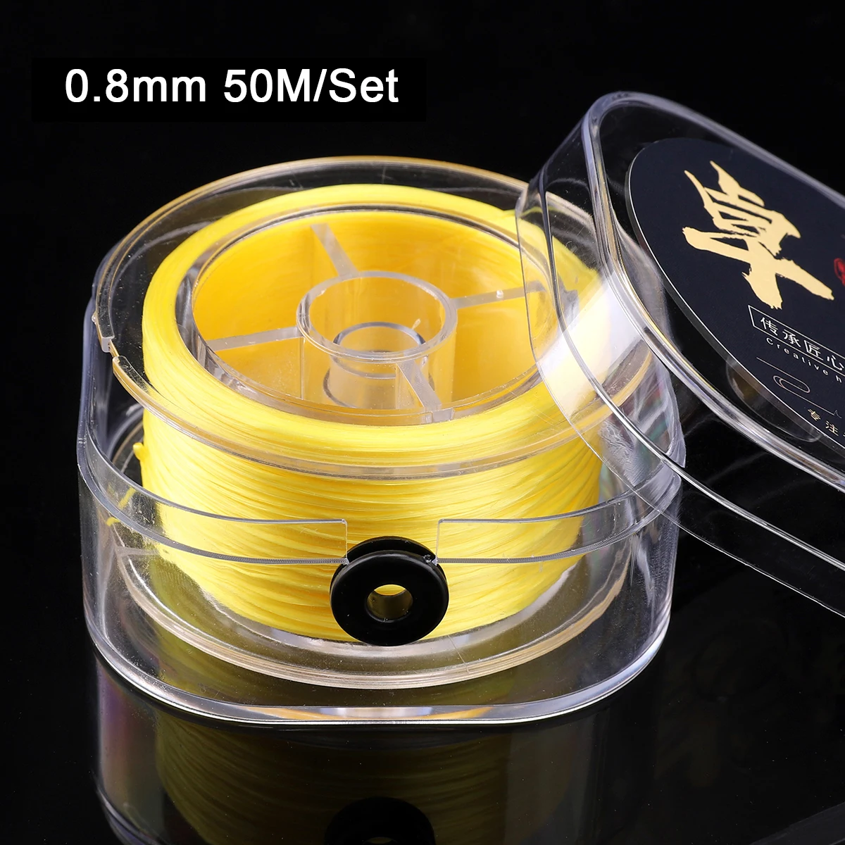 0,8 mm platte nylon elastische kralenlijn geschikt voor DIY kralenarmband ketting sieraden maken accessoires