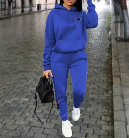2026 New Ladies Tracksuit Aesthetic Designer Clothes Trend Sportswear High quality Hoodies Sweatpants 2 piece Outfits Women Sets view 5