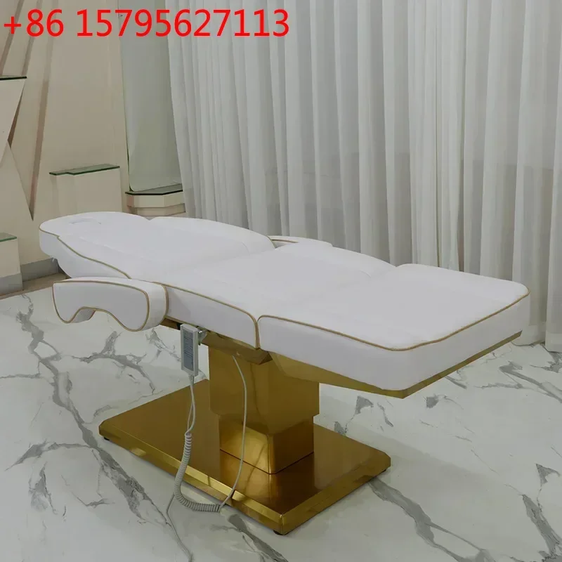 

Body Massage Tattoo Couch High-Grade Folding Micro Shaping Bed Automatic Lifting