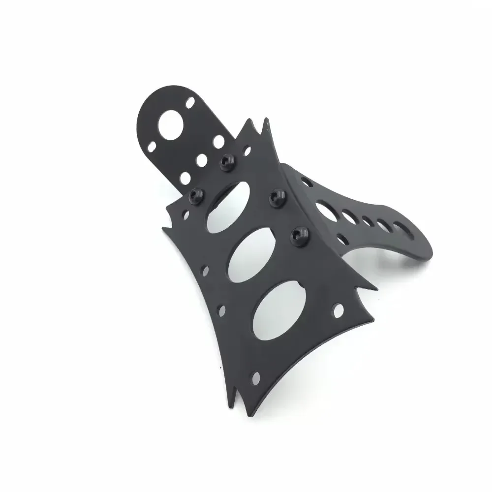 دراجة نارية لوحة ترخيص قوس دعامة إضاءة ل هارلي BMW كاواساكي أفقي عمودي متعرج الجانب جبل 7 3/10 "X 4 4/5"