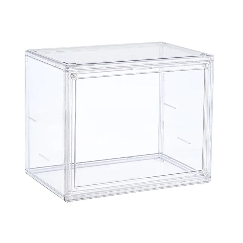 1pc Three Layer Acrylic Display Rack Transparent Ladder Handmade Anime Car Model Blind Box Storage Box Jewelry Sorting Box