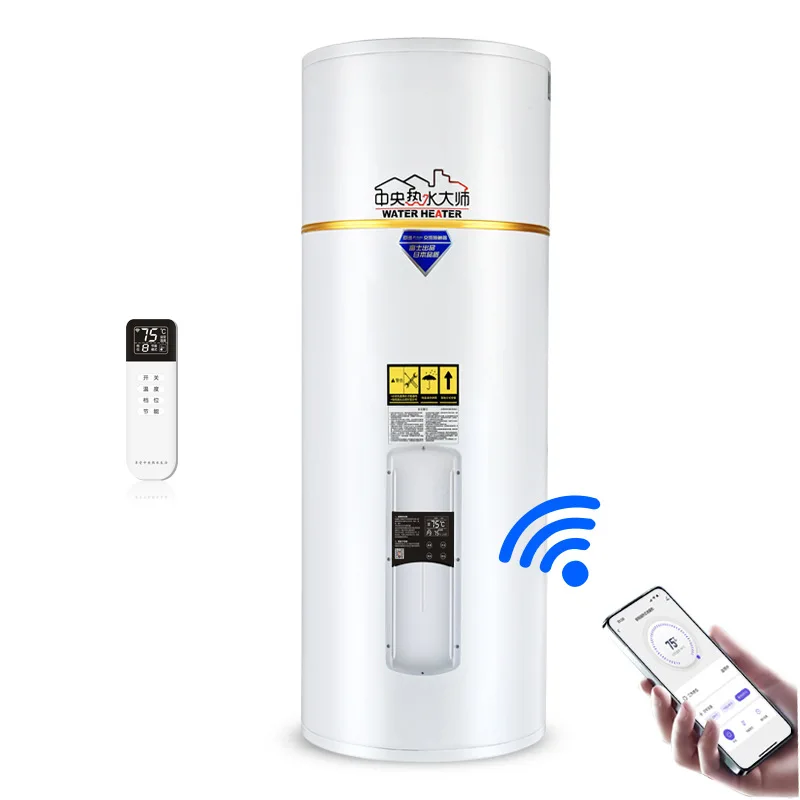 Электрический водонагреватель от пола до потолка с вертикальным дистанционным управлением, приложение для дистанционного коммерческого хранения воды, 455 литров, большая емкость