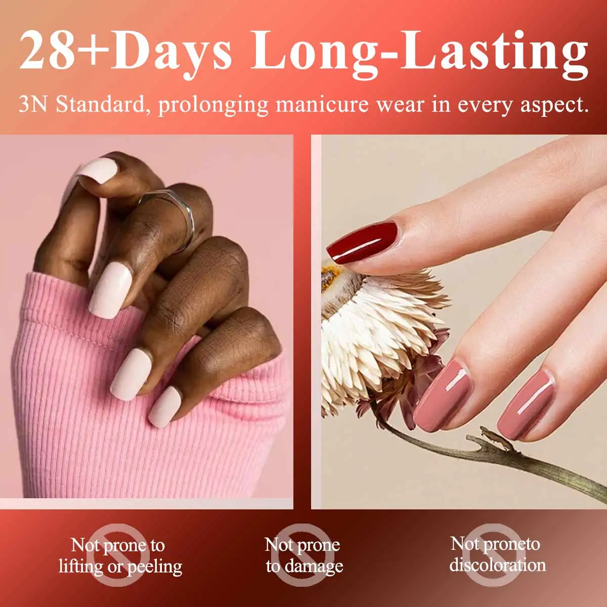 12개 젤 매니큐어 세트 - 각각 -0.240z, 생생한 색상, SmoothApplication, UV/LED 담그기, 무알콜, Dly Manicu에 적합