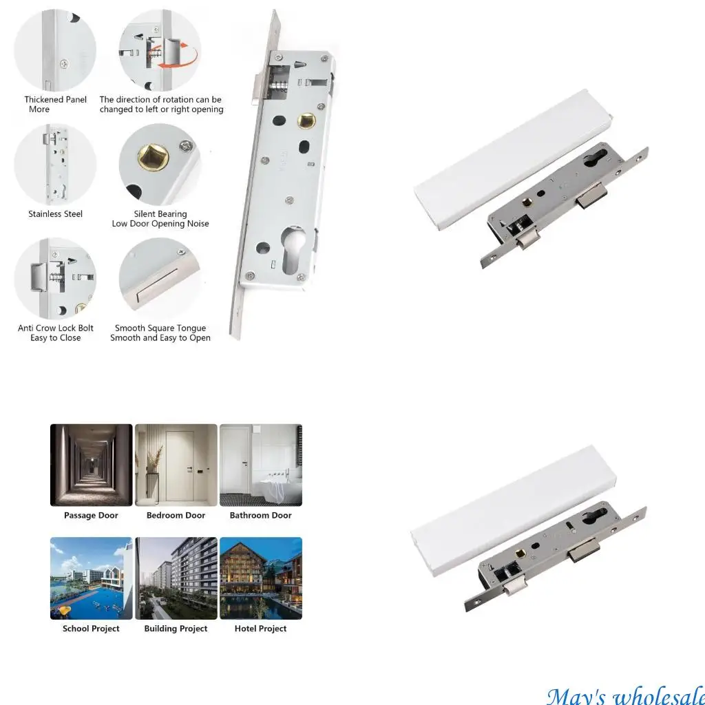 High Security U Bolt Door Lock Reversible Single Point Door Lock 448A