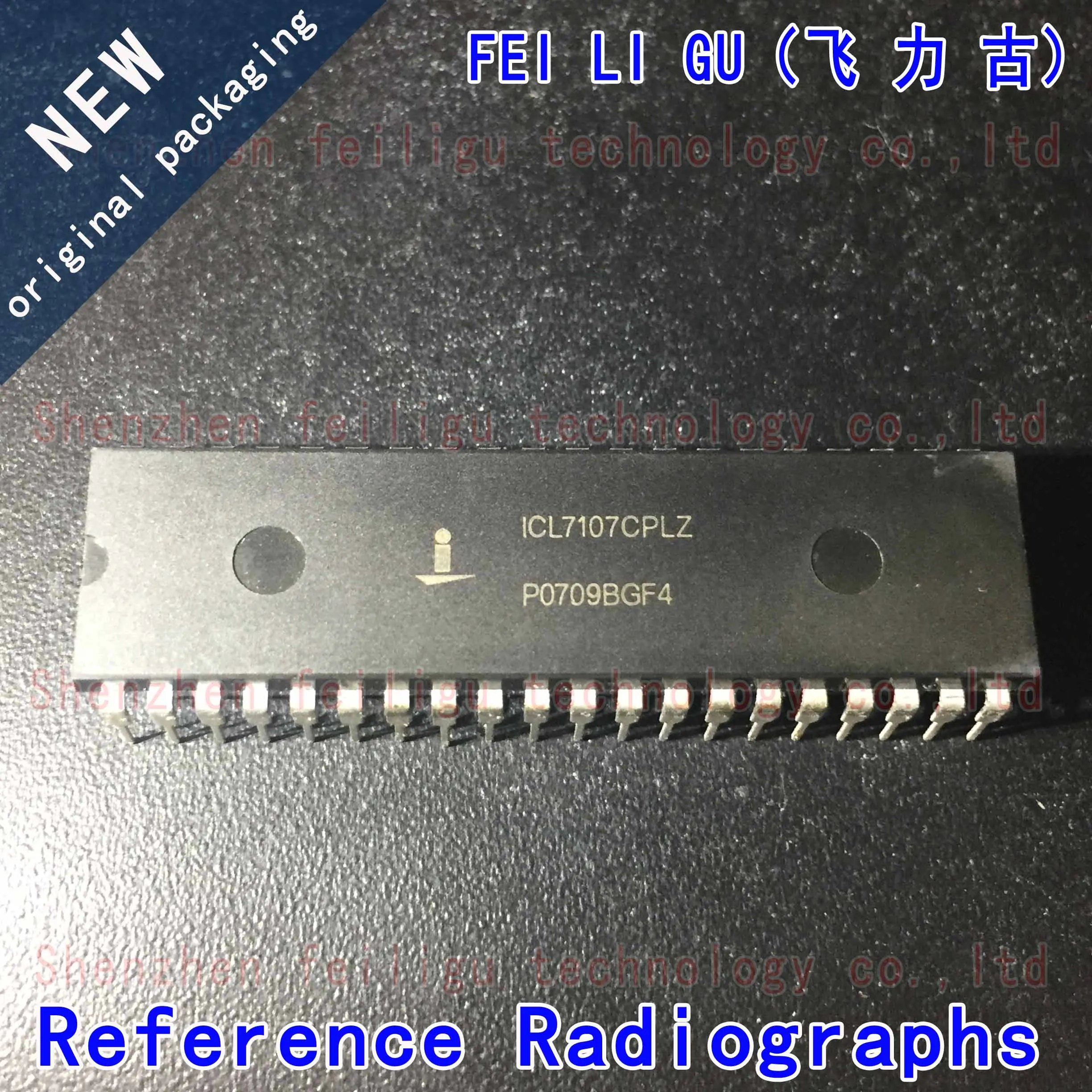 1/10/30Pieces 100% (New) Original ICL7107CPLZ ICL7107CPL ICL7107 Package:DIP40 Display Driver ADC/DAC Chip