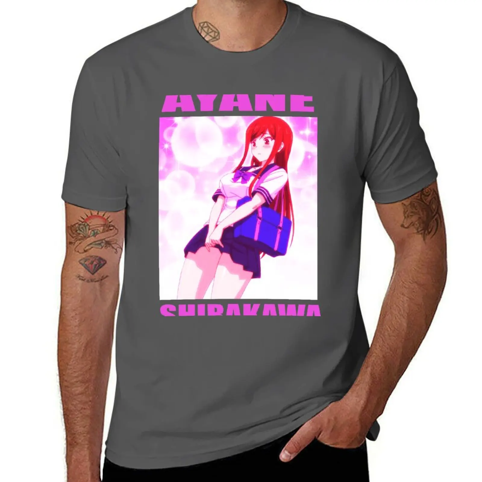 

Ayane Shirakawa - Overflow T-Shirt Soft Casual Short Sleeve Cotton Tee