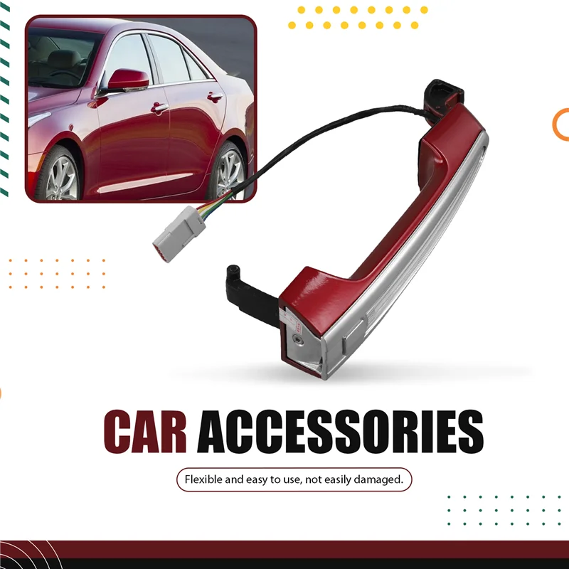 

Front Exterior Side Door Handle 13592156 For 2013-2014 For Cadillac ATS CTS XTS Models