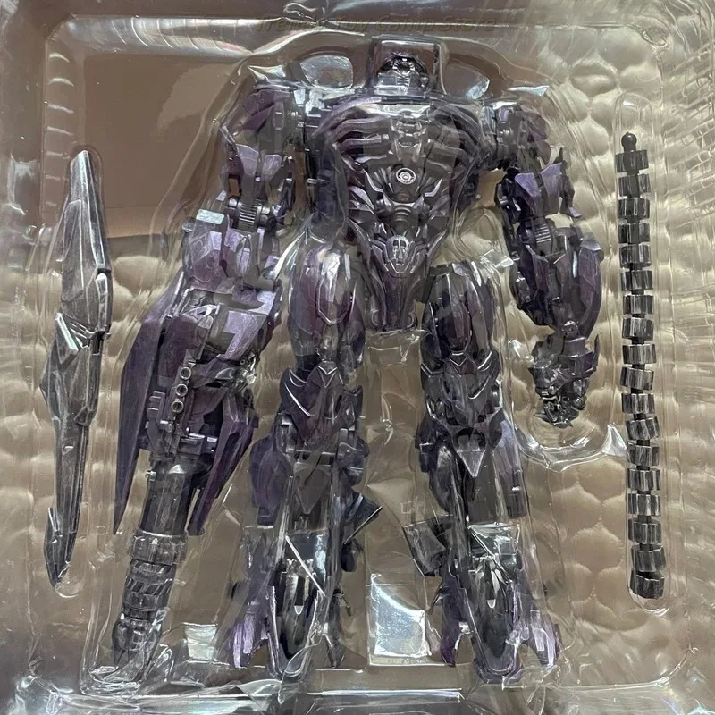 【Op voorraad】ZS01 Transformeert in Shock Wave ZS-01 Cosmic Guardian Legering Extra Grote 35CM Leider Actie Robot Speelgoed Cadeau