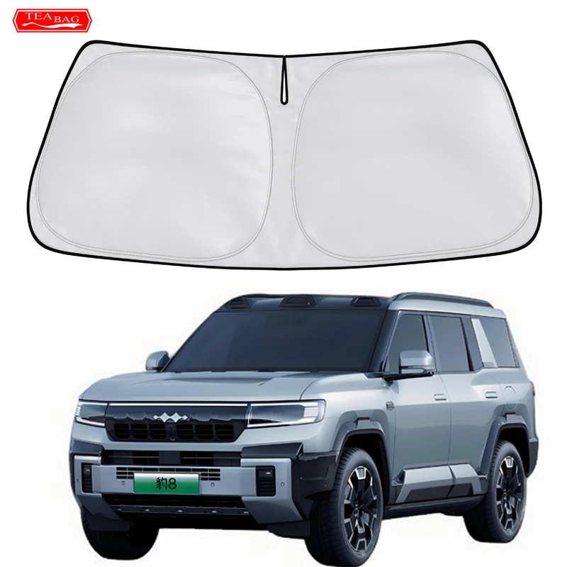 For BYD Leopard 8 2024 2025 Car Styling Nano-Insulat Windshield Sunshade Front Window Sun Shade Visor Auto Interior Accessories