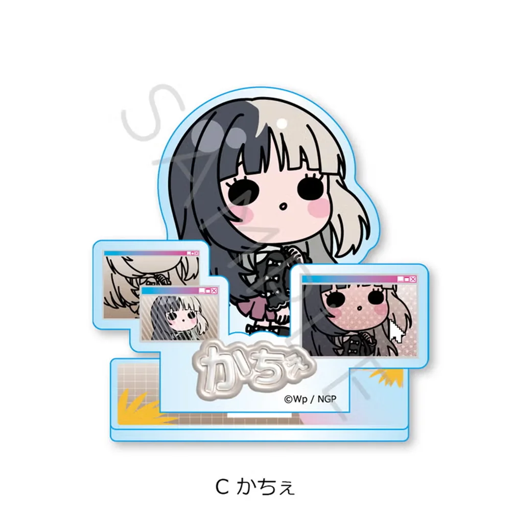 HOT Anime Needy Girl Overdose Acrylic Keychain 10CM Stand Model Cosplay Characters Ornament Accessories Good Collection Gifts