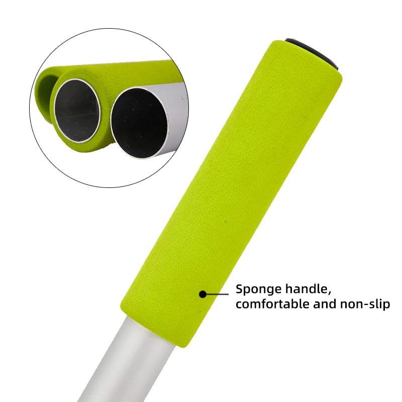 عالية الجودة 2 متر تلسكوبي سبائك الألومنيوم القطب تمديد قضبان الصناعية الصف سهلة الوجه أقفال أدوات يدوية OEM ODM المدعومة #4