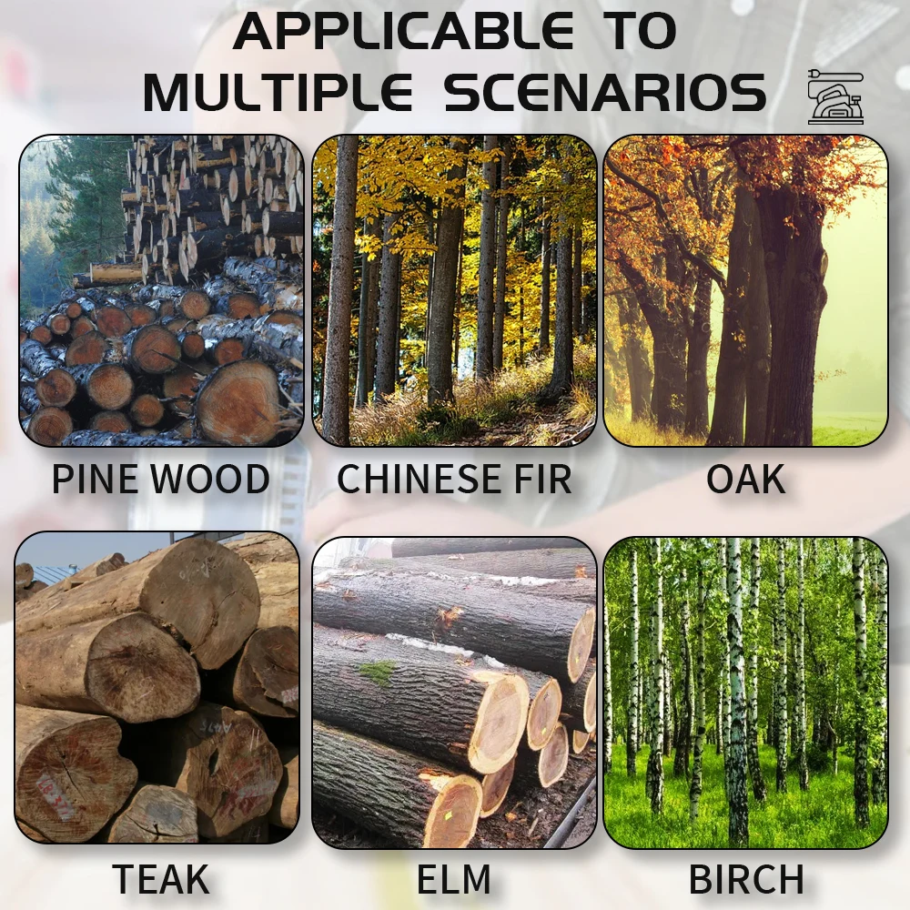 SI FANG 2개 전기 대패 날 80mm HSS 엣지 커터 나이프 (목재 대패 1900B KP0800 전동 공구 교체 부품용)