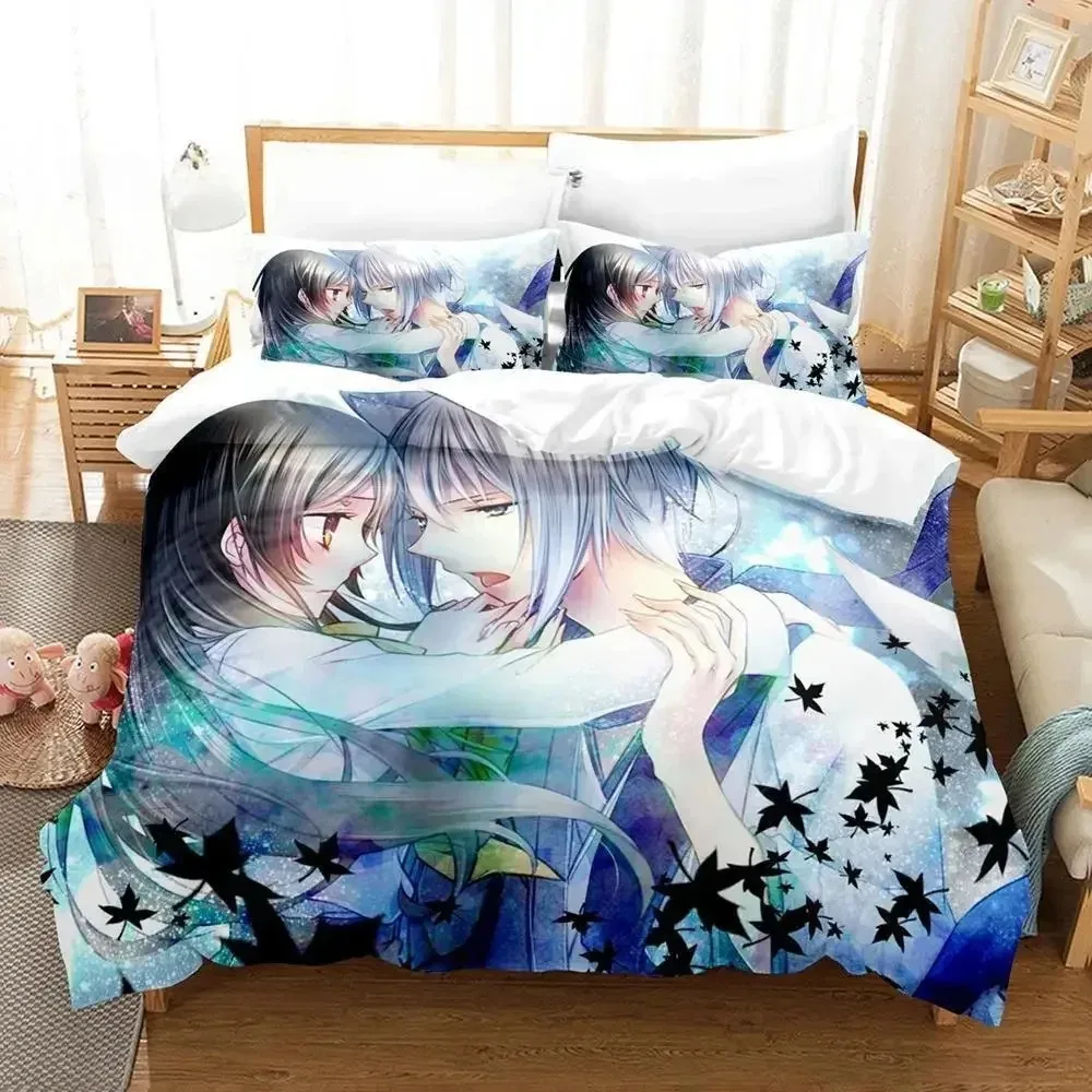 Kamisama Hajimemashita Tomoe Bedding Set Bedroom Soft Modern Bedspreads Comefortable Kids Duvet Cover Quilt Cover And Pillowcase