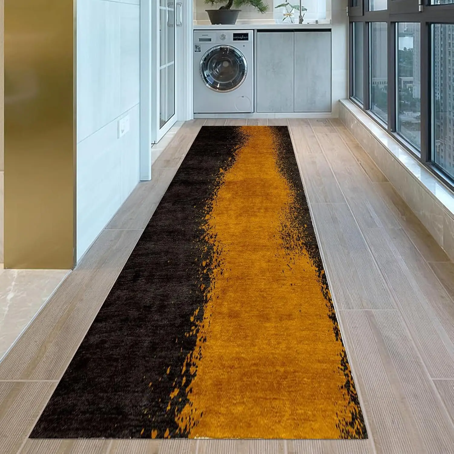 Hallway Carpet Runner Rug 1m 1.5m 2m 2.5m 3m 3.5m 4m 4.5m 5m 6m Long Area Rugs Home Decor Narrow Floor Pad(2.3 ft × 13.1 ft)