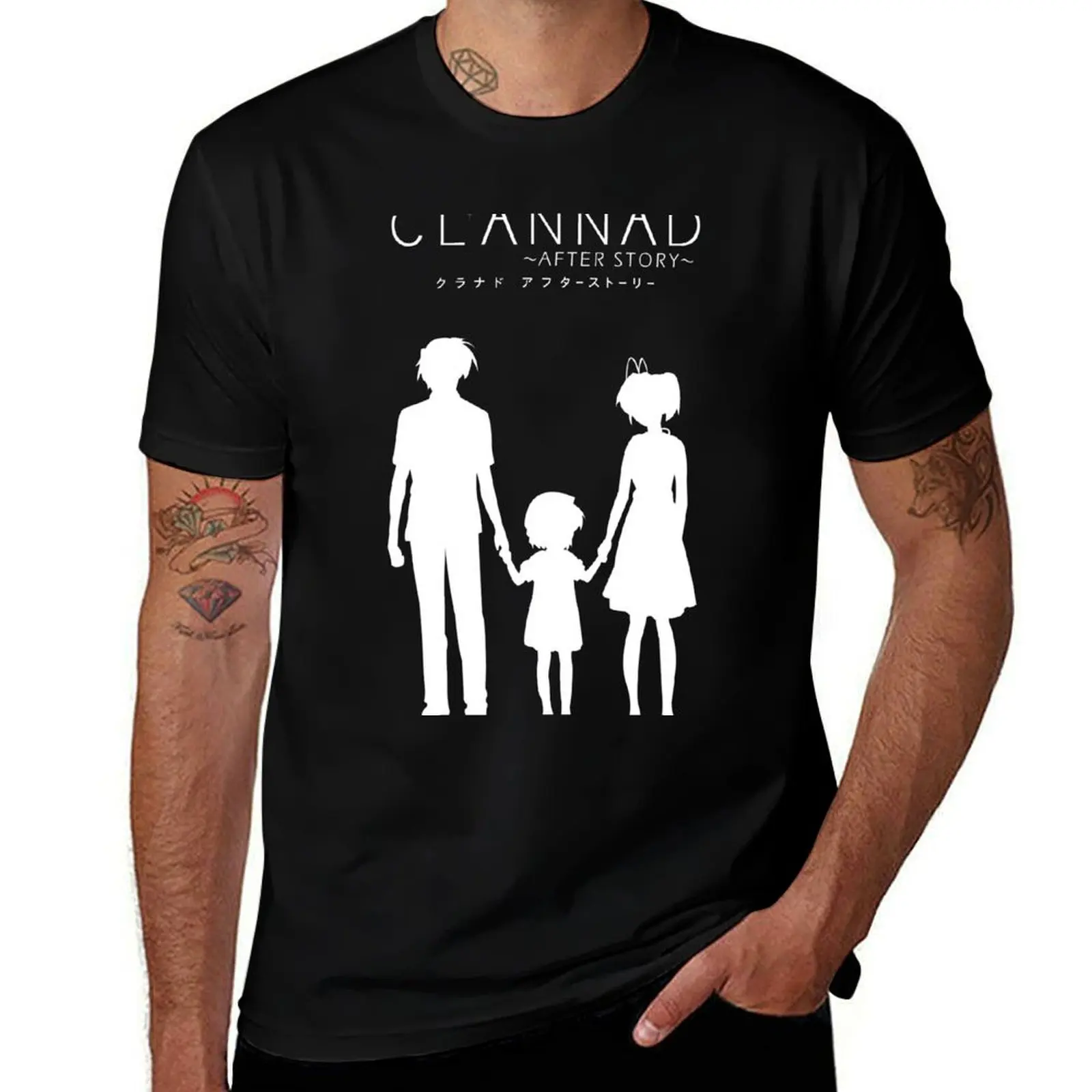 CLANNAD ~After Story~ (White Edition) T-Shirt Holiday All Match T-Shirt