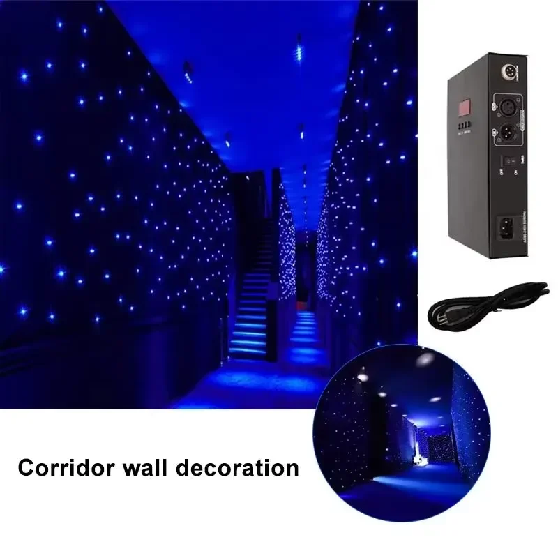 for Backdrop Cloth Light Led Star Lights Curtain Shiny Black Velvet Backdrop Lights 2in1 Remote Controller