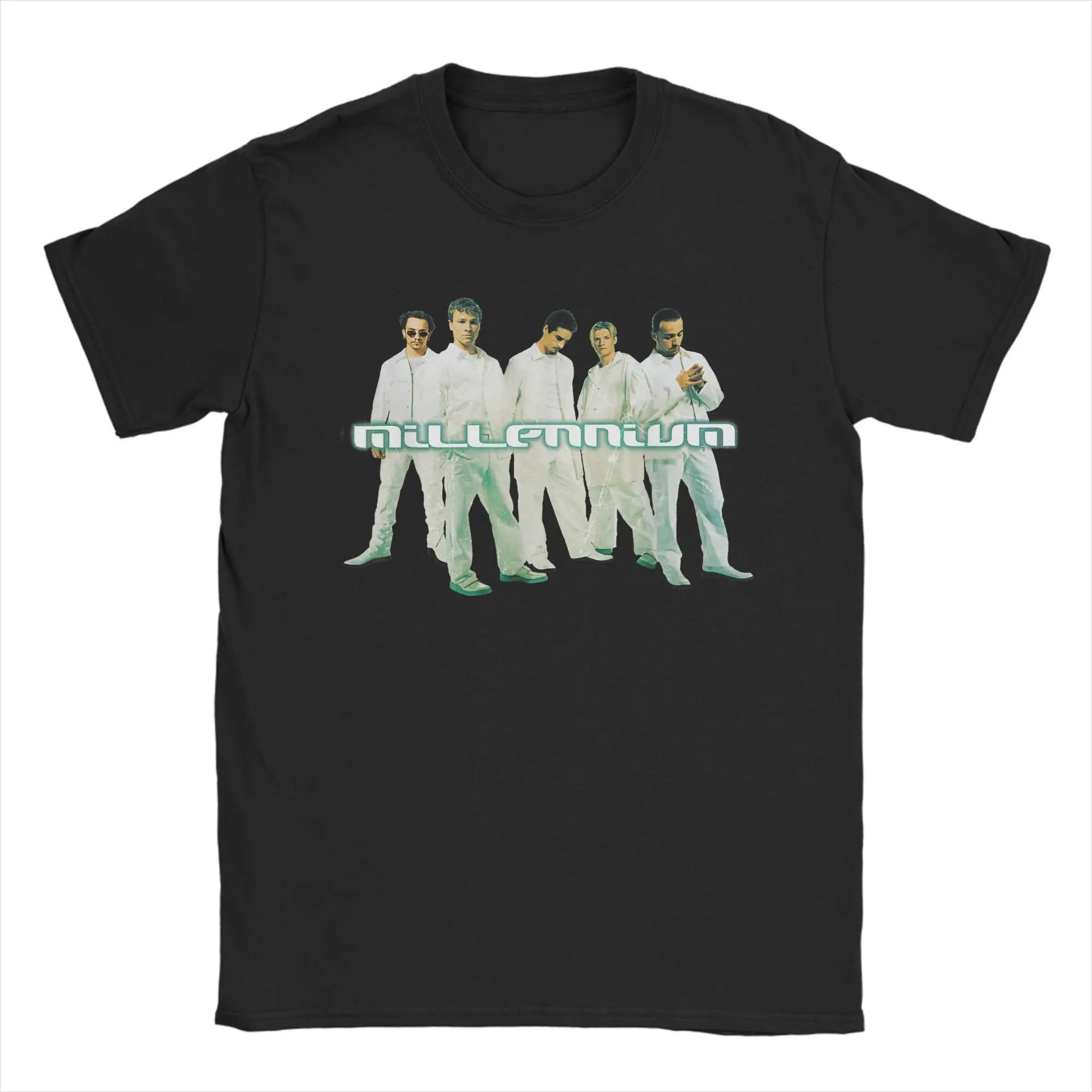 

Backstreet Boys Millenniums Tour Men's T Shirt Band Music Awesome Tee Shirt Short Sleeve Crewneck T-Shirt Cotton 6XL Tops