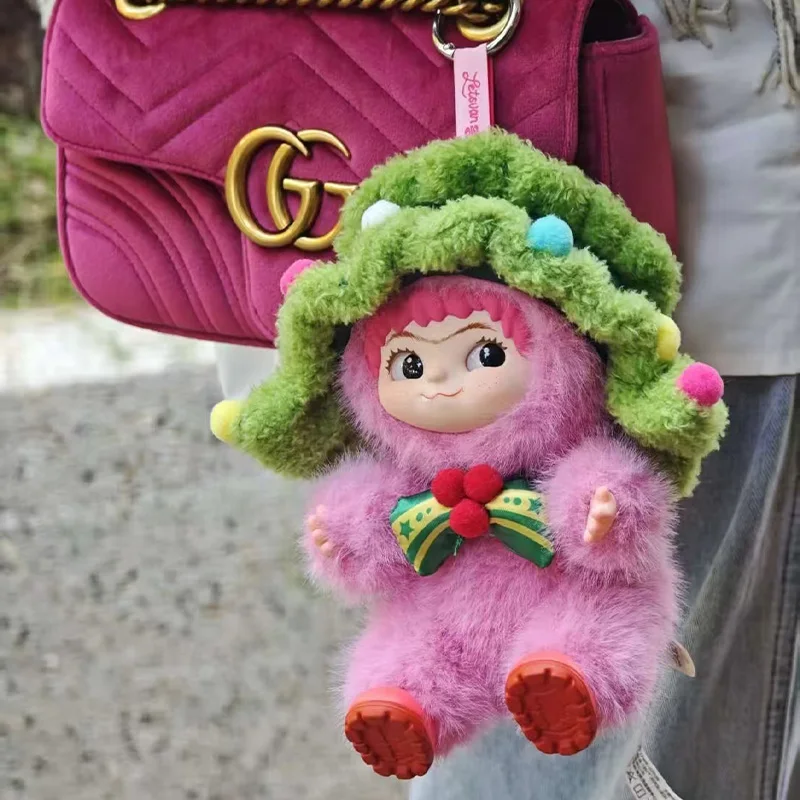 

Original Wakuku Christmas Powder Mengmeng Elevator Doll Pendant Decorated With Lovely Desktop Ornaments Christmas Gift