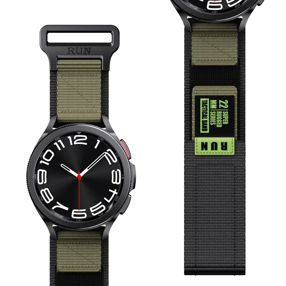 20 mm 22 mm Easy Fit Nylonarmband für Garmin Forerunner 165/255/265/965 Band für Active/Vivoactive 4 Armband Venu 3 Armband – Detail 2