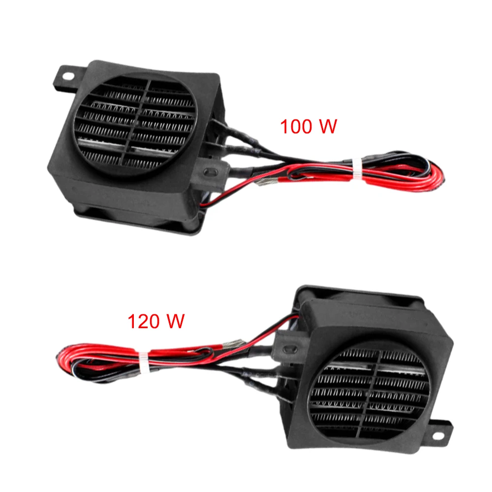 Calentadores Secadores de Ropa 12 V CC 100 W/120 W      Humidificadores de calentador PTC de ahorro de energía con elemento calefactor de temperatura constante