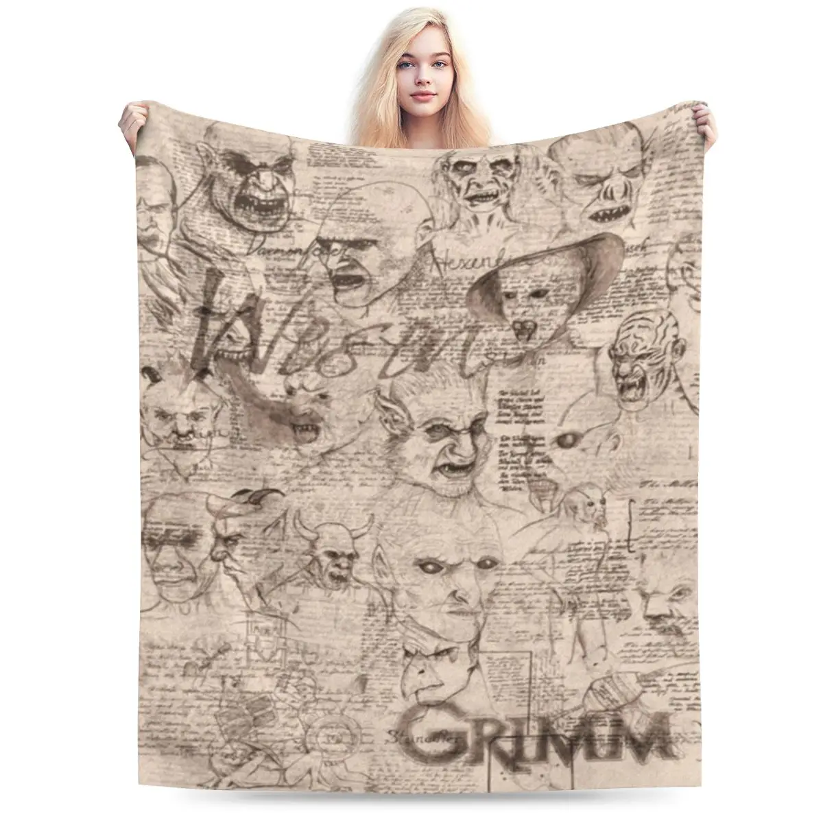 Grimm - Wesen An Ultra-Soft Micro Fleece Blanket