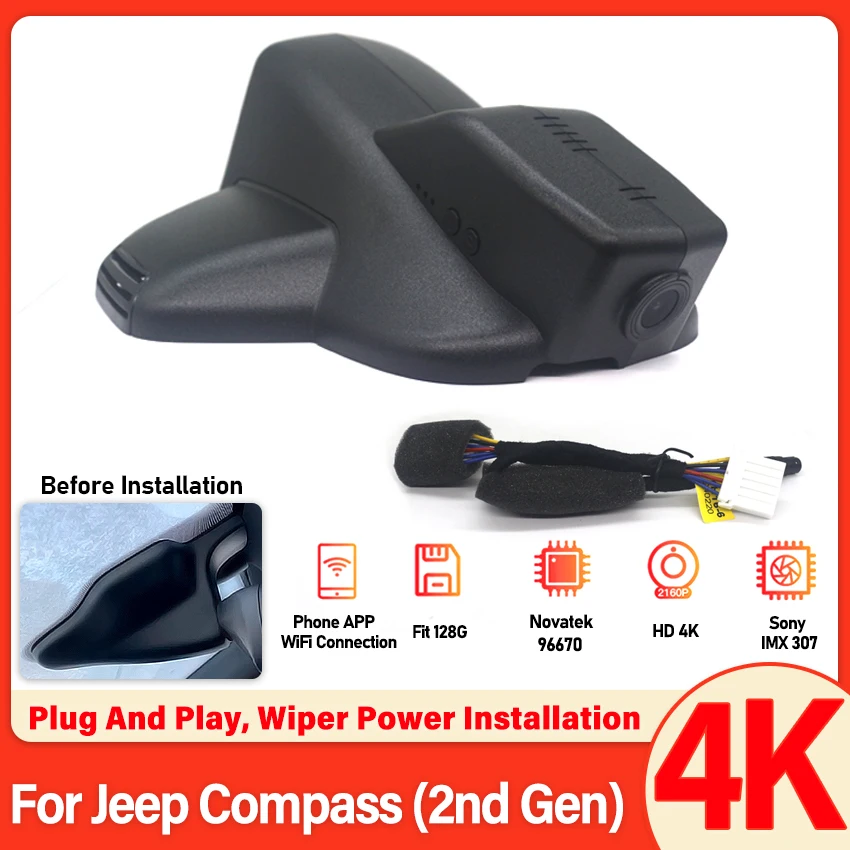 Dash Cam For Jeep C…