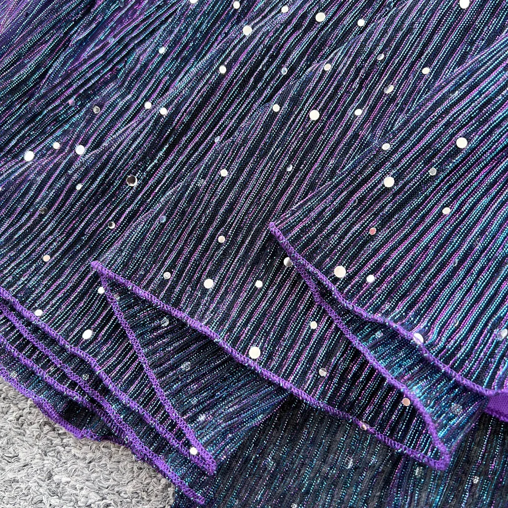 Chic vintage Criss-Cross long sleeve loose Elegant Fairy korean fashion Boho Sundress women clothing Long dress