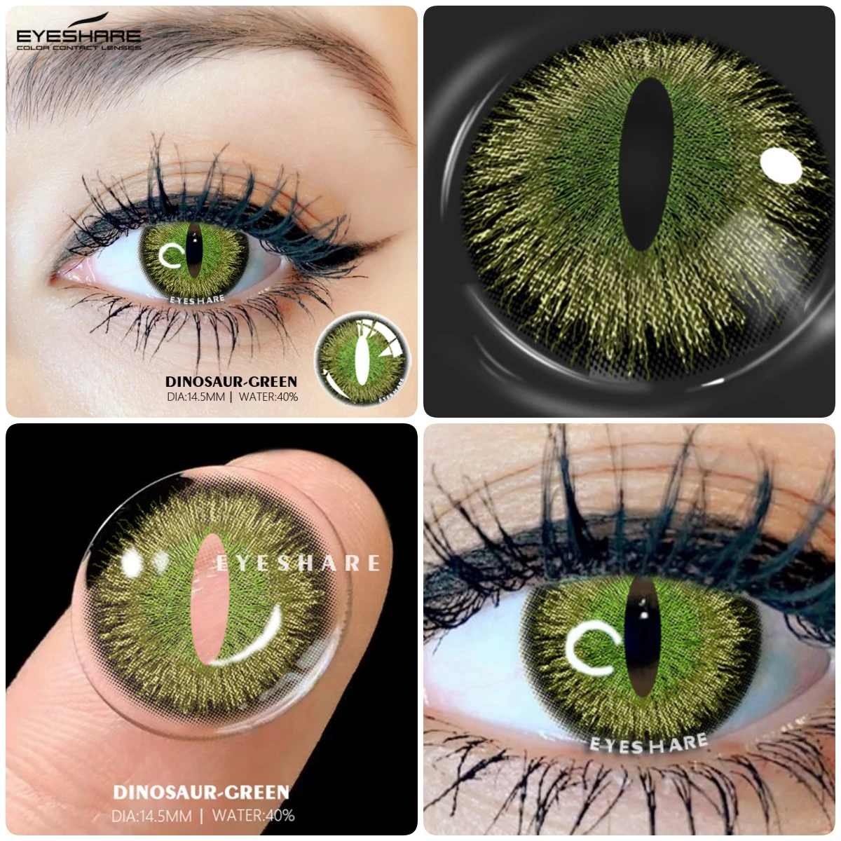 EYESHARE Halloween Cute Color Contact Lenses Hoshino Ai Anime Cosplay Contact Lenses Blue Eyes Contact Lenses Colored Contacts