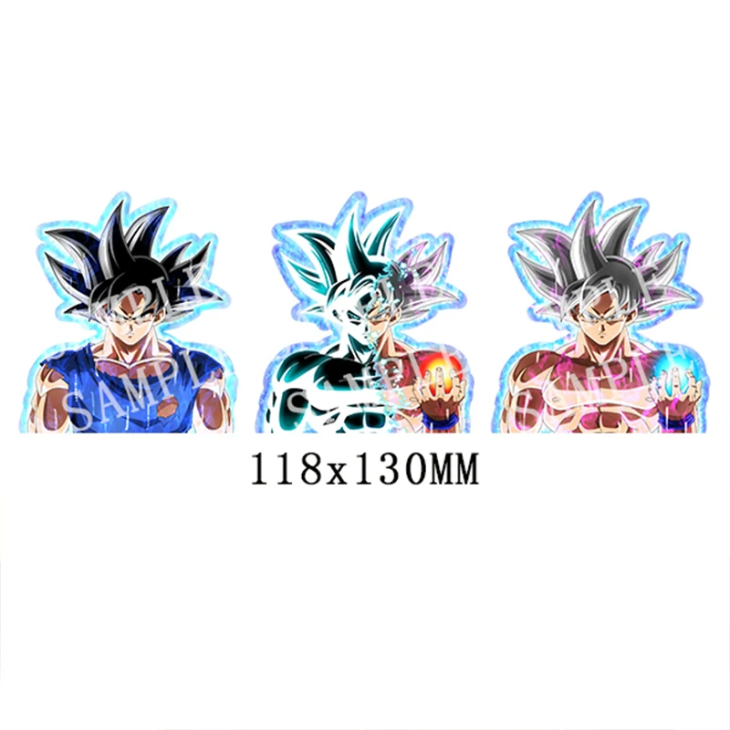 Goku Anime Motion Sticker Dragon Ball Ssj Waterproof Decals for Cars,Laptop,Refrigerator,Suitcase,Window,Wall,Etc Toy Gift