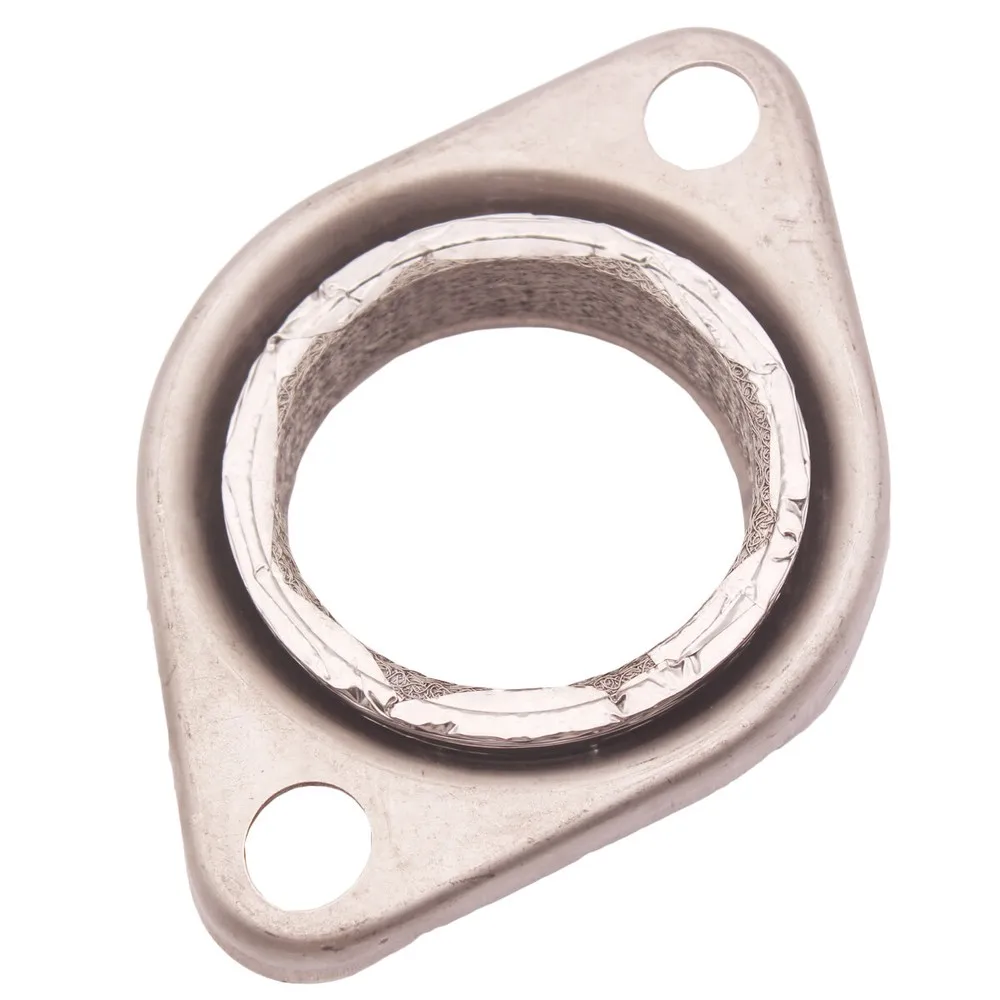 Image of 2,5 Zoll (63 mm) Auspuffkrümmer-Flansch und Donut-Dichtungssatz für JDM ITR Auspuffanlagen