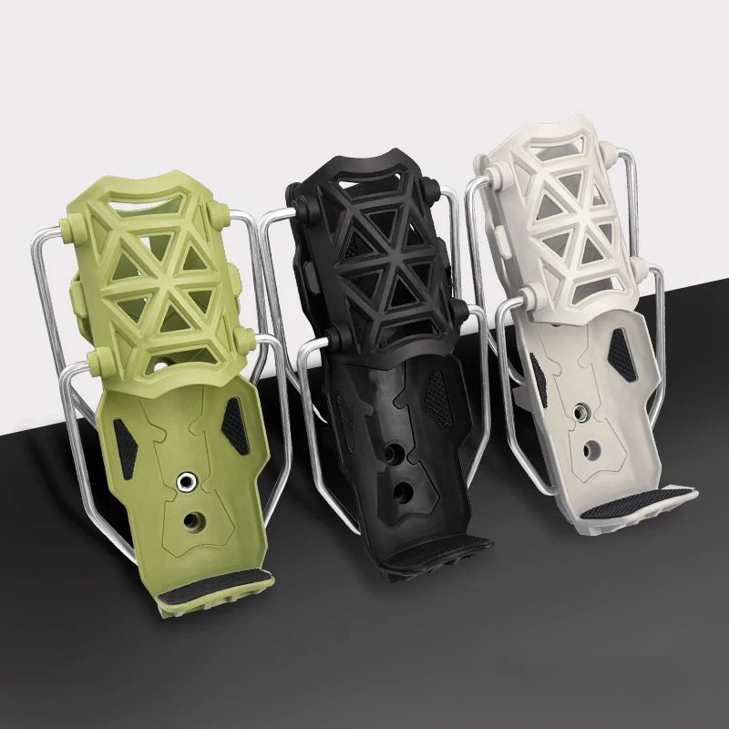 Adjustable Bottle Cages SupportWater Bottle Holder Handlebar Stand For MTB Road Cycling Electric Bicycle Motorcycle Universal