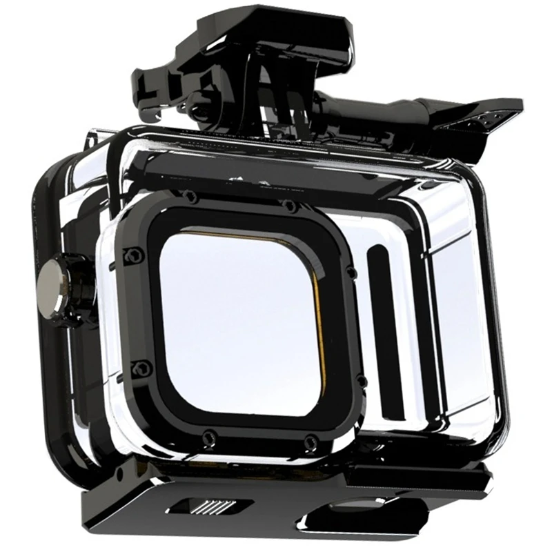 B03B-funda carcasa impermeable para GoPro Hero 9, cubierta protectora de buceo subacuática negra para accesorios GoPro9