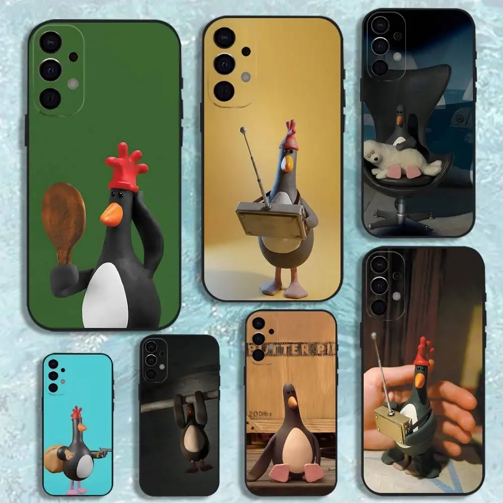 

W-WallaceS cute G-Gromit Phone Case For Samsung S25,S24,S21,S22,S23,S30,Ultra,S20,Plus,Fe,Lite,Note,10,9,5G Black Cover