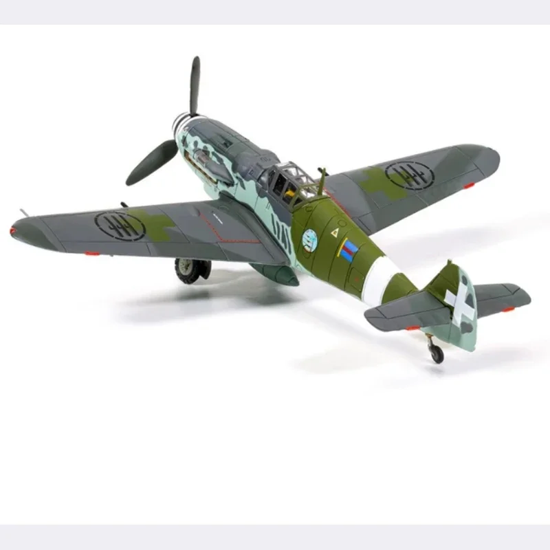 Diecast 1:72 Scale AA27112 Me109G-6 Alloy Finished Aircraft Simulation Model Toy Static Decoration Souvenir Gifts For Adult boy