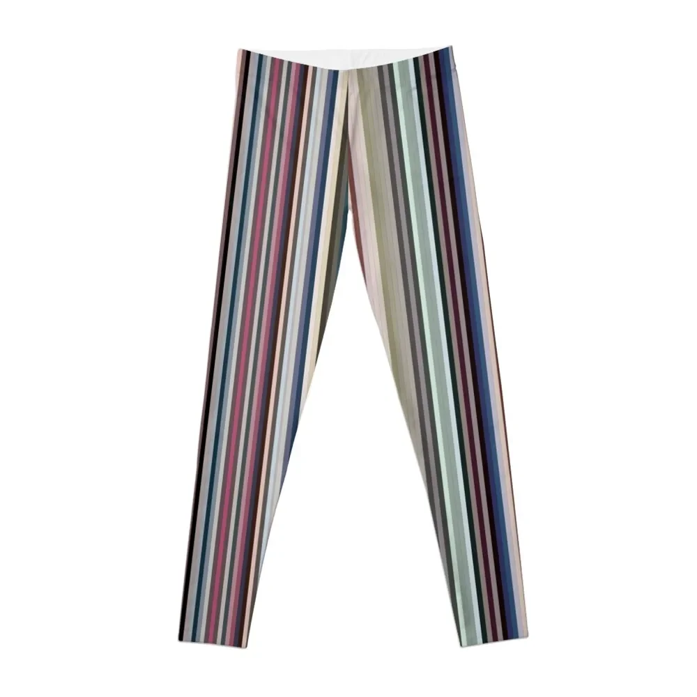

Traditional Contemporer Scandinavian Vertical Tripes Line Pattern Leggings Women sportwear for fitness Womens Leggings