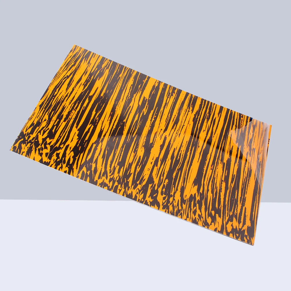 

Guitar Material Blank Scratch Plate Yellow Black for St Guitar Scratchplate Material