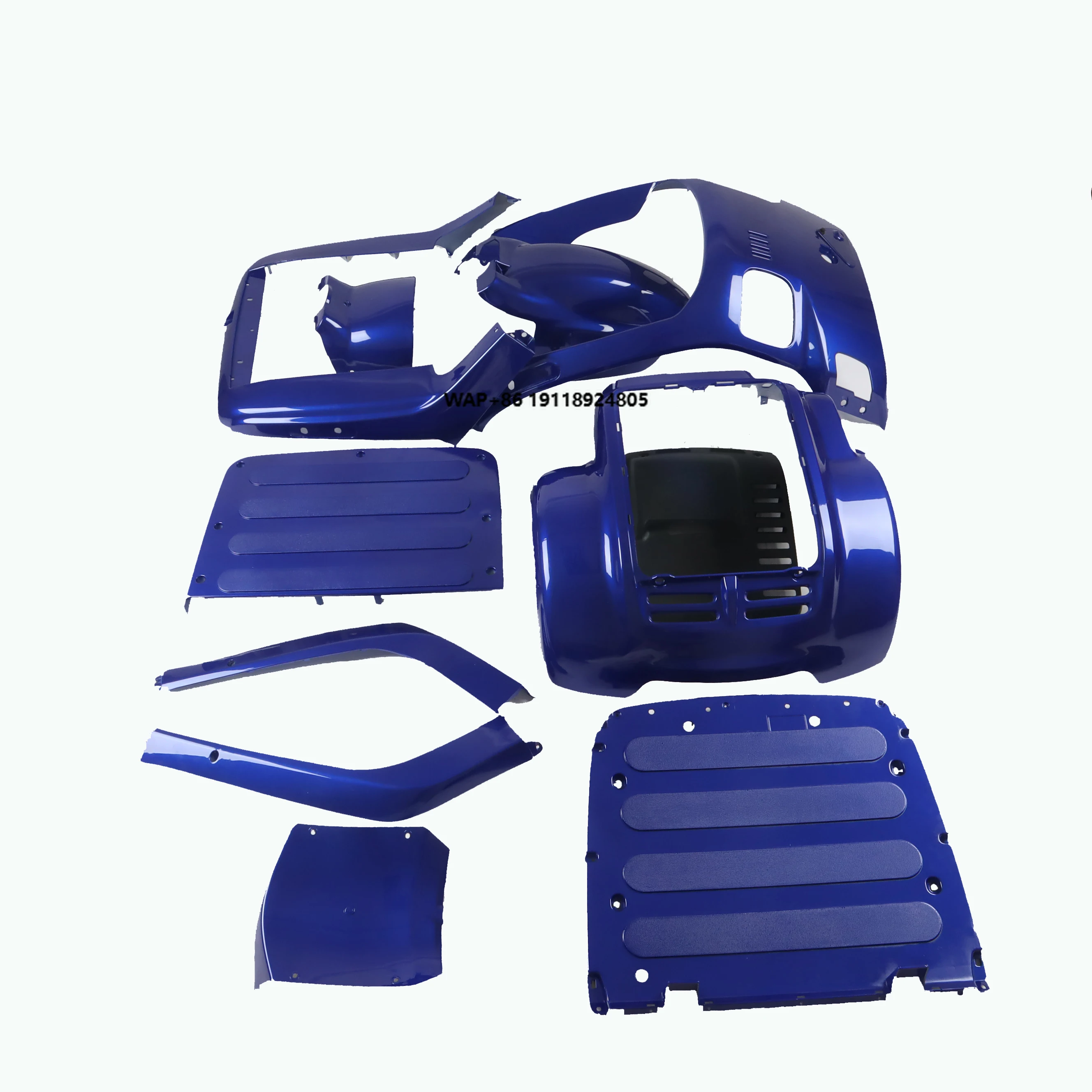 

Navy Bule Accessories a Set Fit 1990-2008 for GYRO CANOPY TA03 Motorcycle Outer Fairing