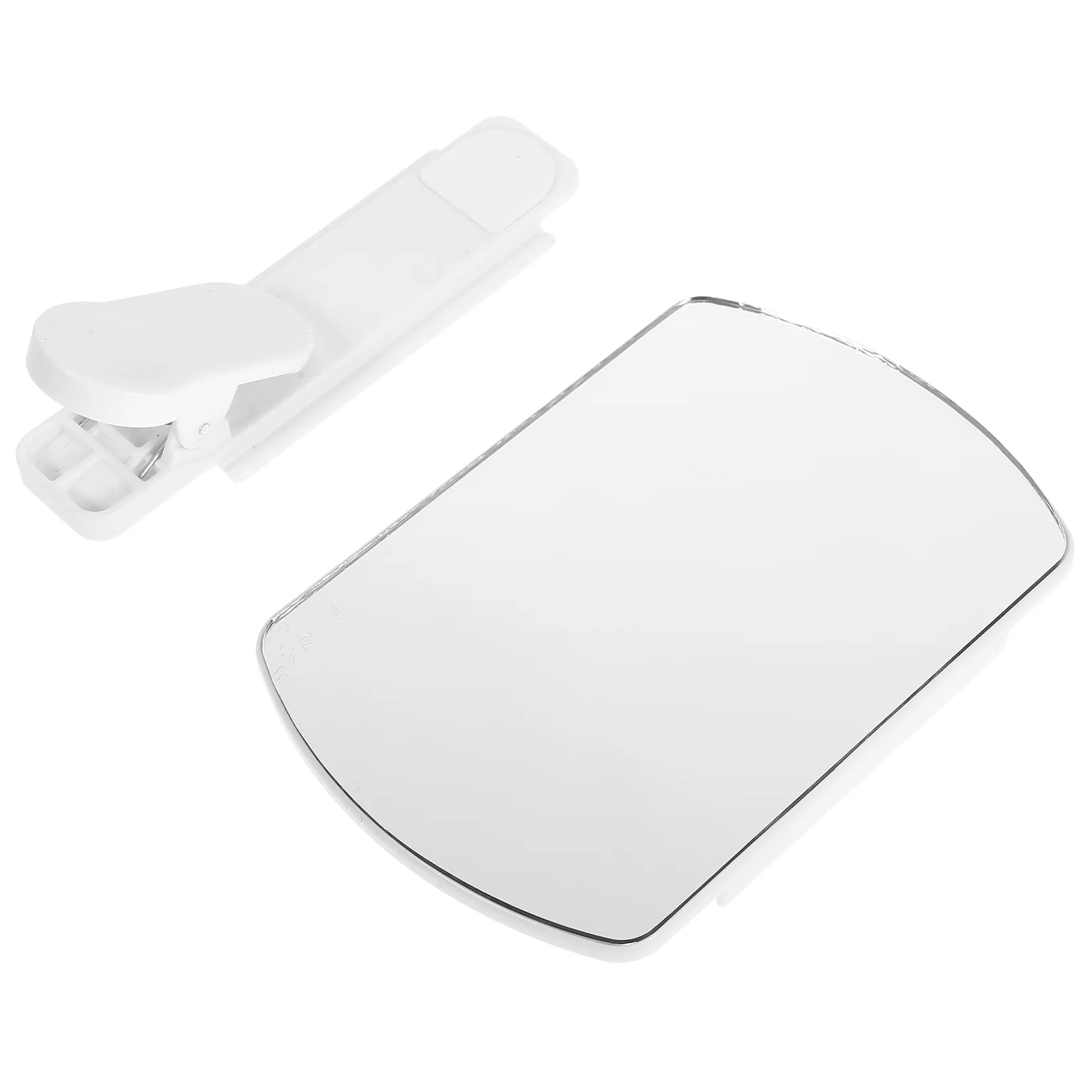 

Smartphones Mobile Reflection Shooting Clip Camera Cell Car Mount Mirror White Selfie