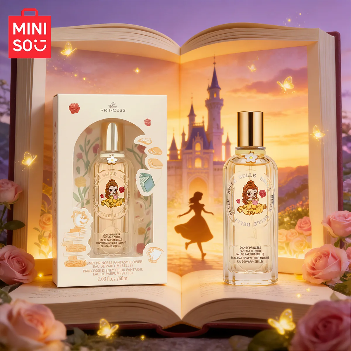 MINISO & DISNEY BELLE Damenpar – Perfume Fragrance For Girls Bewertung und Preis