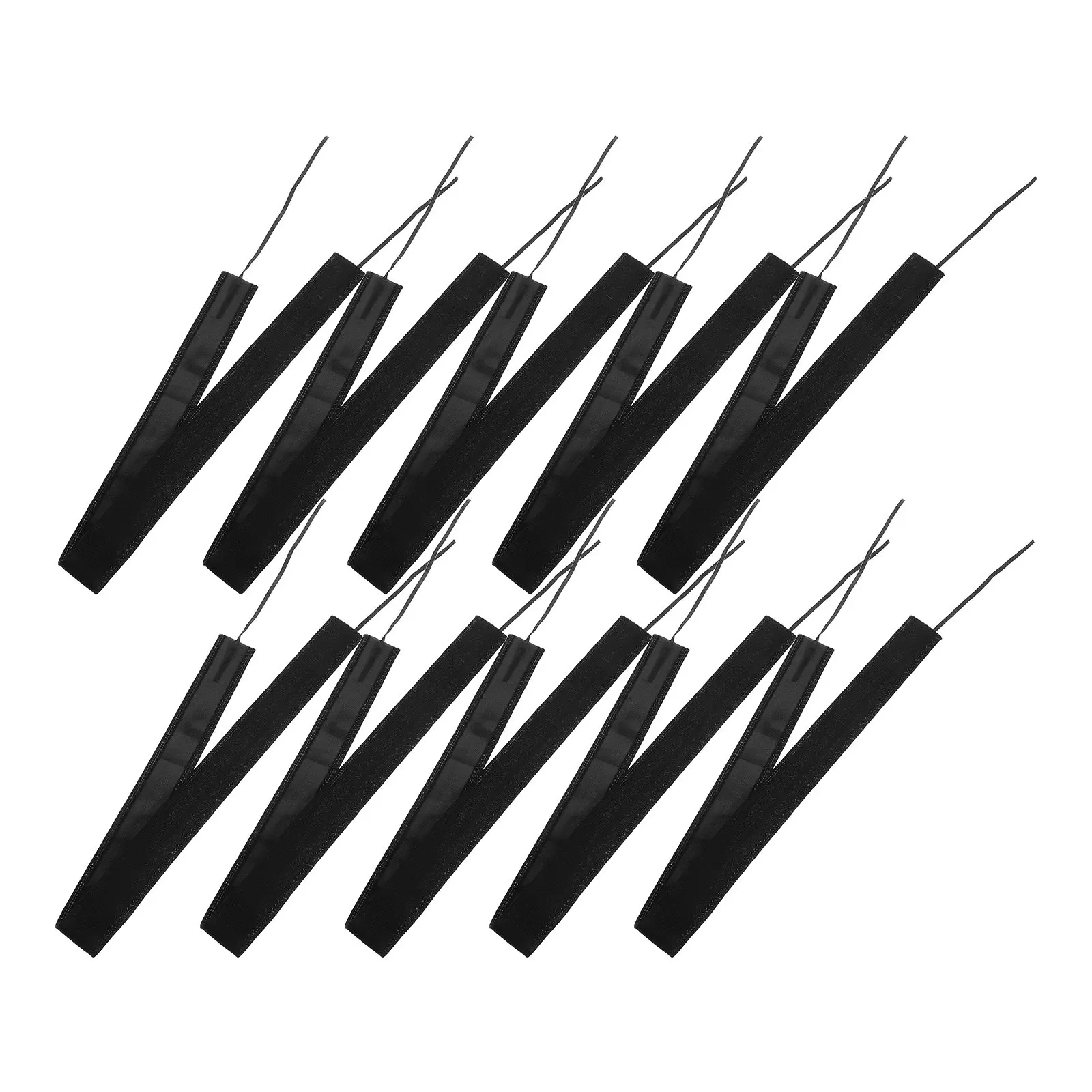 

10Pcs Hard Hat Sweatband Adjustable Cotton Drawstring Reusable Washable Liner Sweatbands for Welding Safety Hat