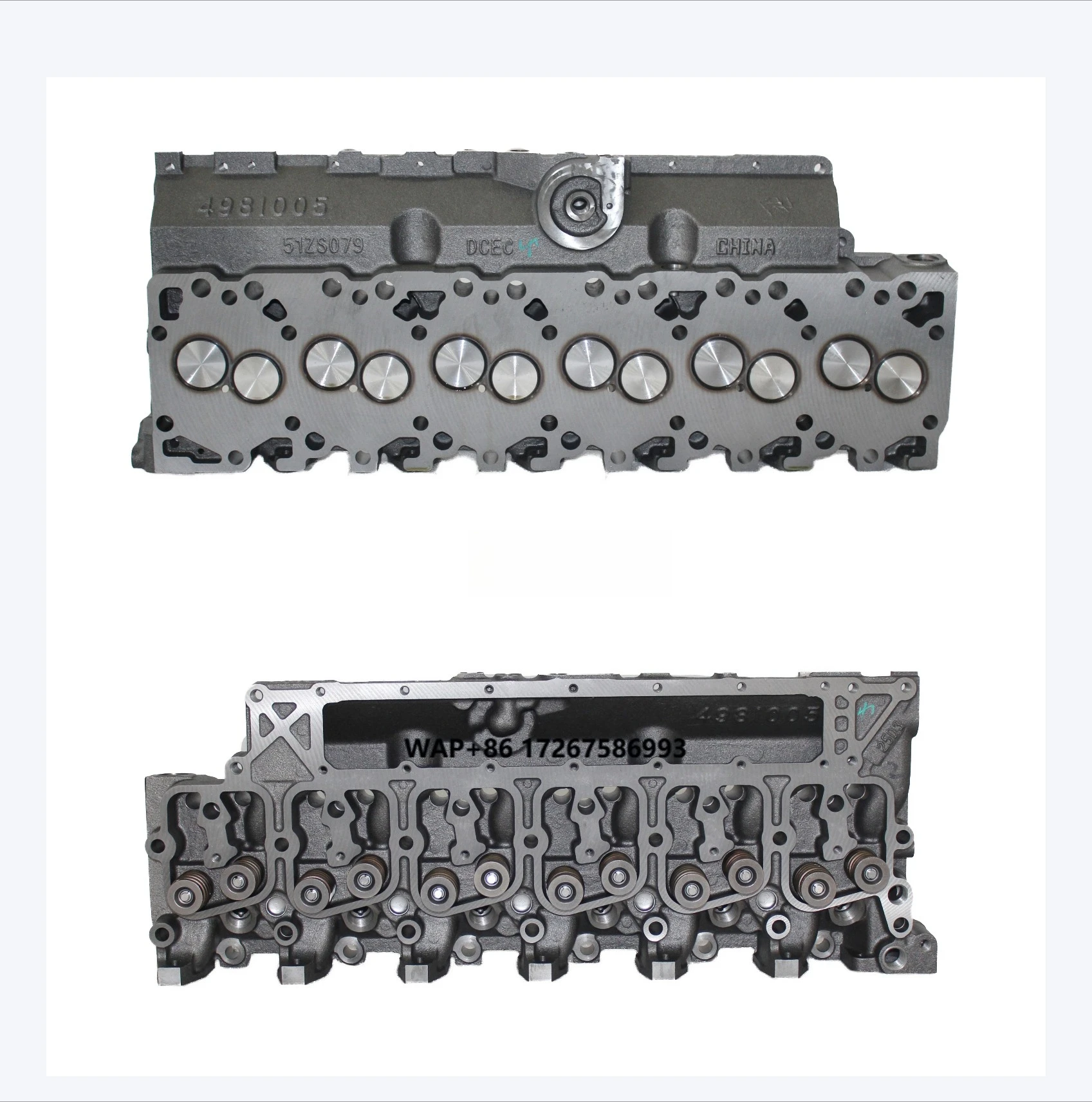 

New Cylinder Head 6388025 3966454 3934746 3934768 3967458 3938656 for Cummins 6BTA5.9 Engine