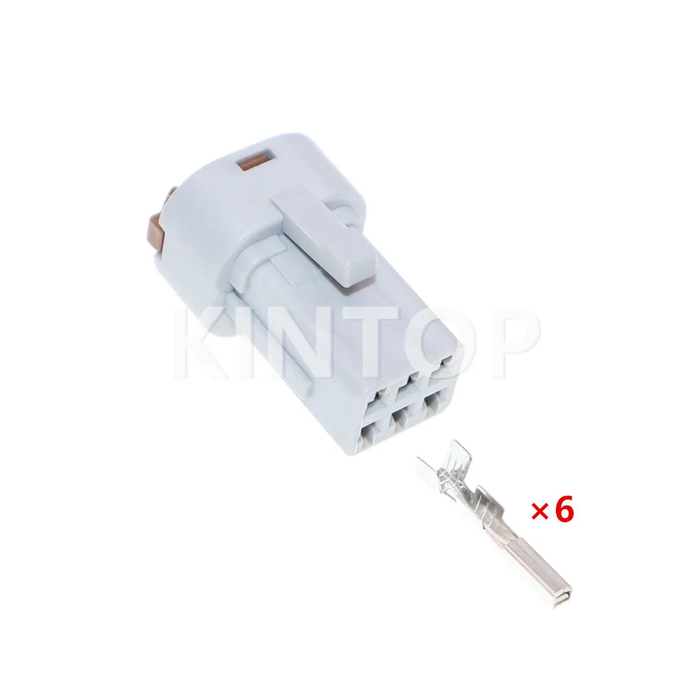 1 Set 6 Pins 1.2 Series Auto Electronic Door Handle Wiring Plug AC Assembly MG644483-4 7222-1865-40 MG614130-4 7123-1865-40