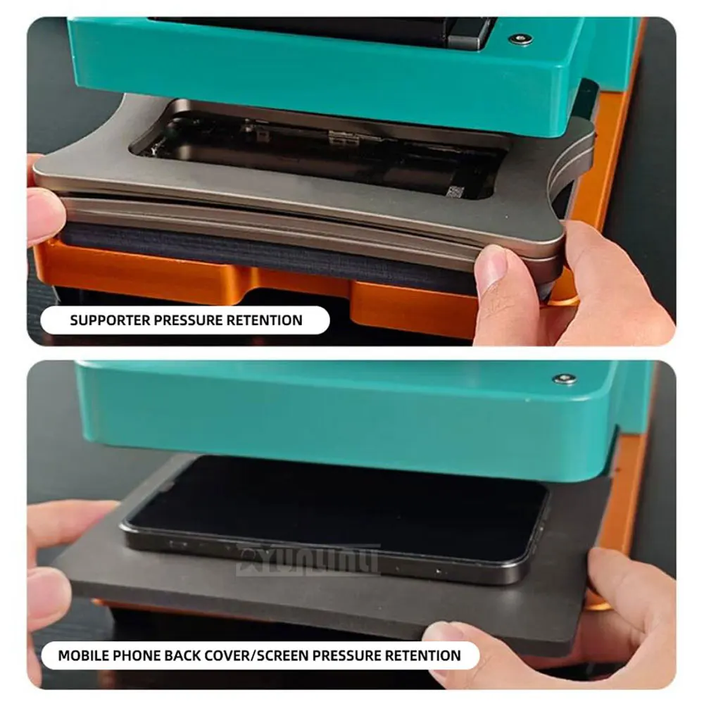 HeatedPress Machine, ;Built in pump bracket, screen back cover, mobile phone, tablet repair tool