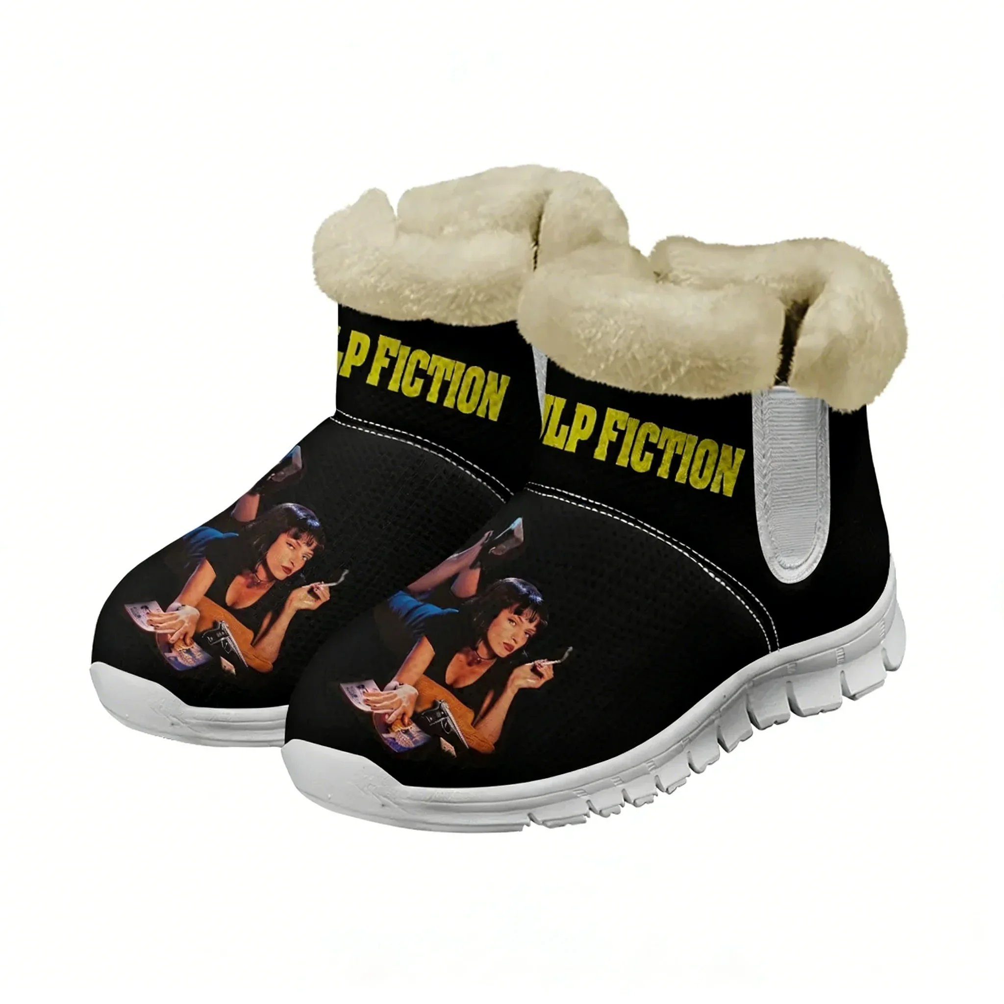 Pulp Fiction Warm Boot Mens Womens Teentager Shoe Outdoor High Quality Personalized Fashion Lightweight Sneaker Customized Shoes
