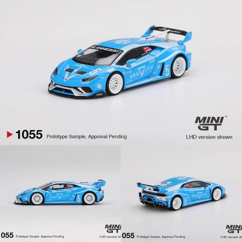mini-gt-1-64-lamborghini-huracan-gt-gravity-simulation-static-alloy-car-model-gift-toy-for-friends-adult-collection-ornament