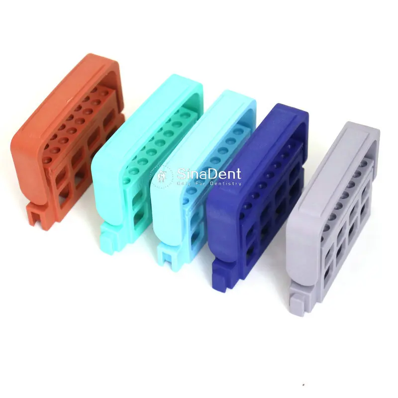 1Pcs Dental Endodontic Files Holder Dental Organizer 16 holes 5 Colors Autoclave Disinfection Endo Holder Dental Stand