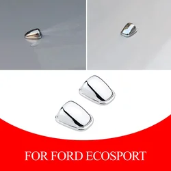 ABS Chrome Sprinkler Water Spray Nozzle Wiper Cover Trim for For Ford Ecosport for Jeep Compass for Toyota Avanza accessories
